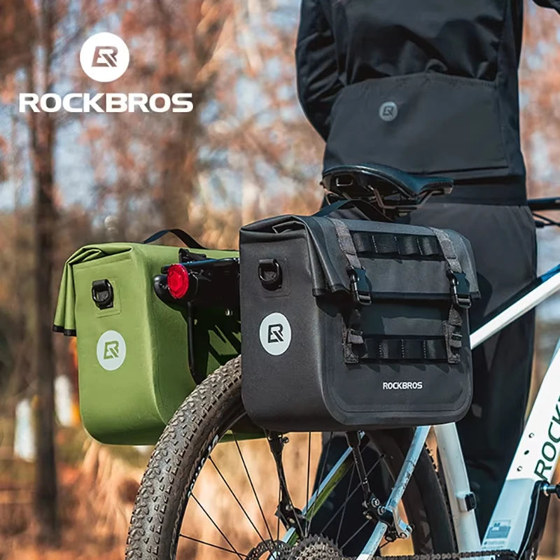 Bicycle Saddle Bag ROCKBROS 15L Waterproof Multifunctional