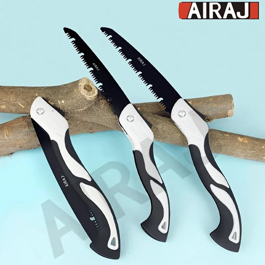 AIRAJ 3Pc Folding Hand 7-10 IN Saw for Outdoor Gardening