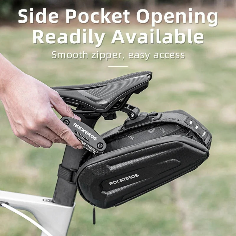 ROCKBROS Bicycle Saddle Bag Waterproof Quick Release