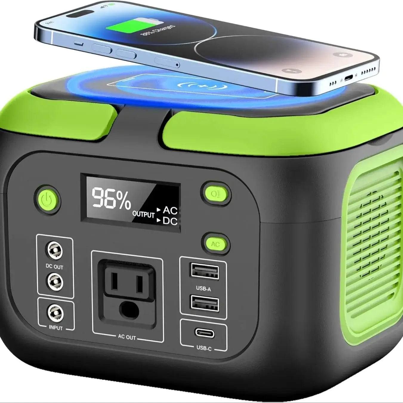 FlashFish Power Station 560W Portable Solar Generator 520Wh