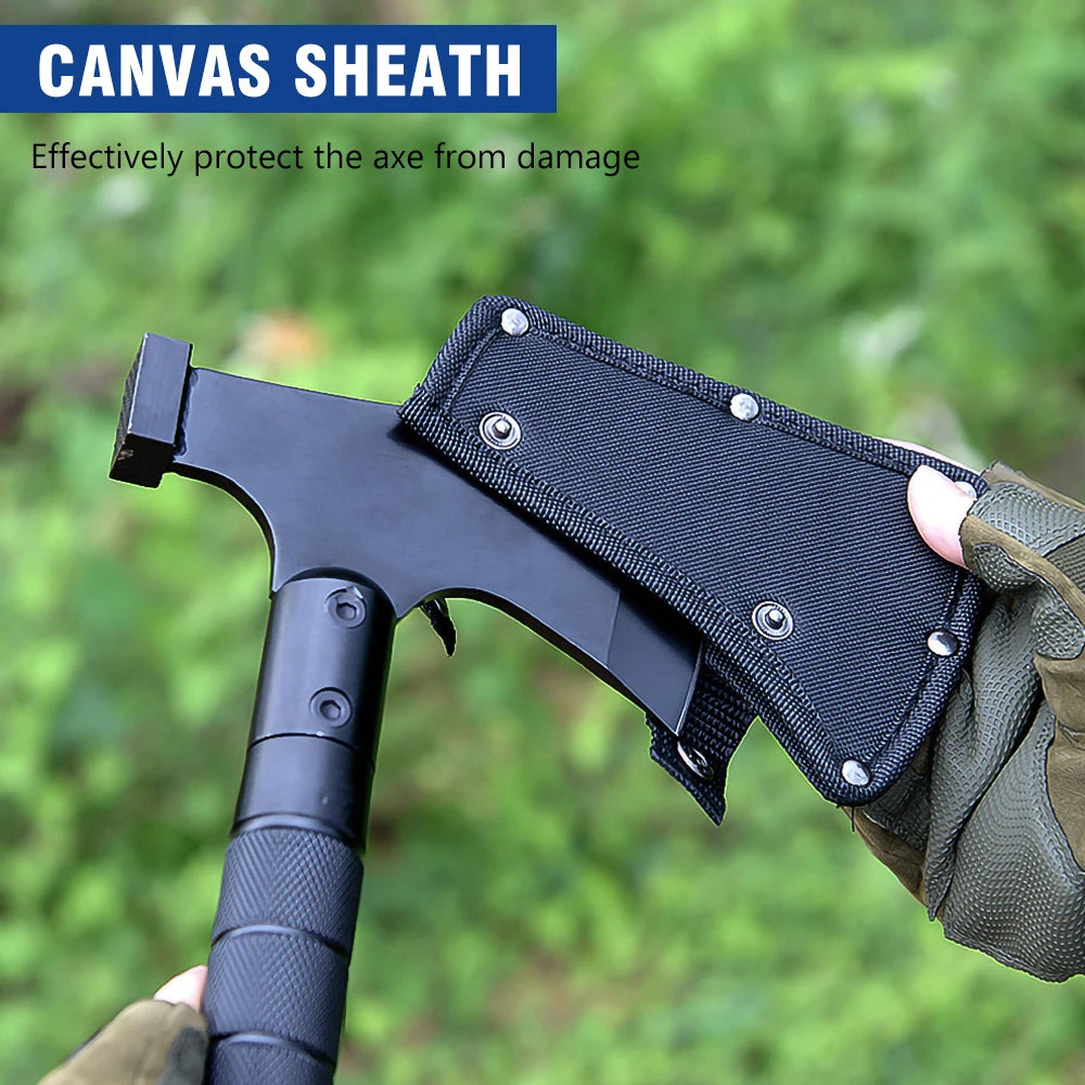 Multi-Function Survival Axe Portable Foldable Tactical Tomahawk