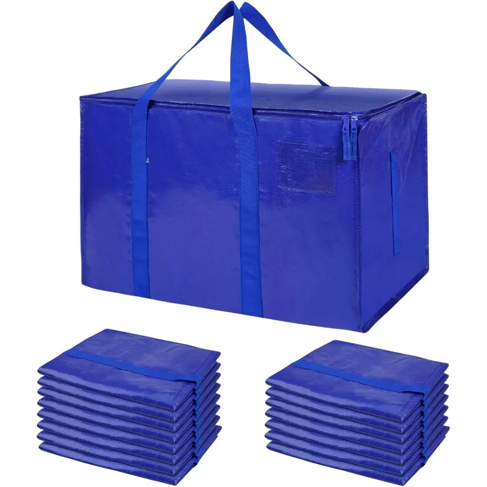 Oversized Moving Bags With Zipper And Reinforced Carry Handles