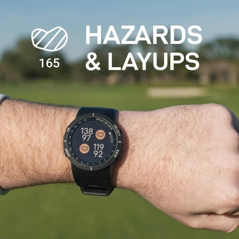 Golf V5 GPS Watch with Advanced Distance Tracking Features
