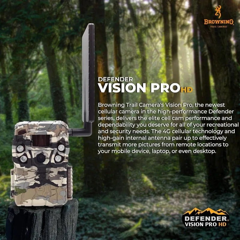 Browning Defender Vision Pro HD 24MP Dual SIM Trail Camera
