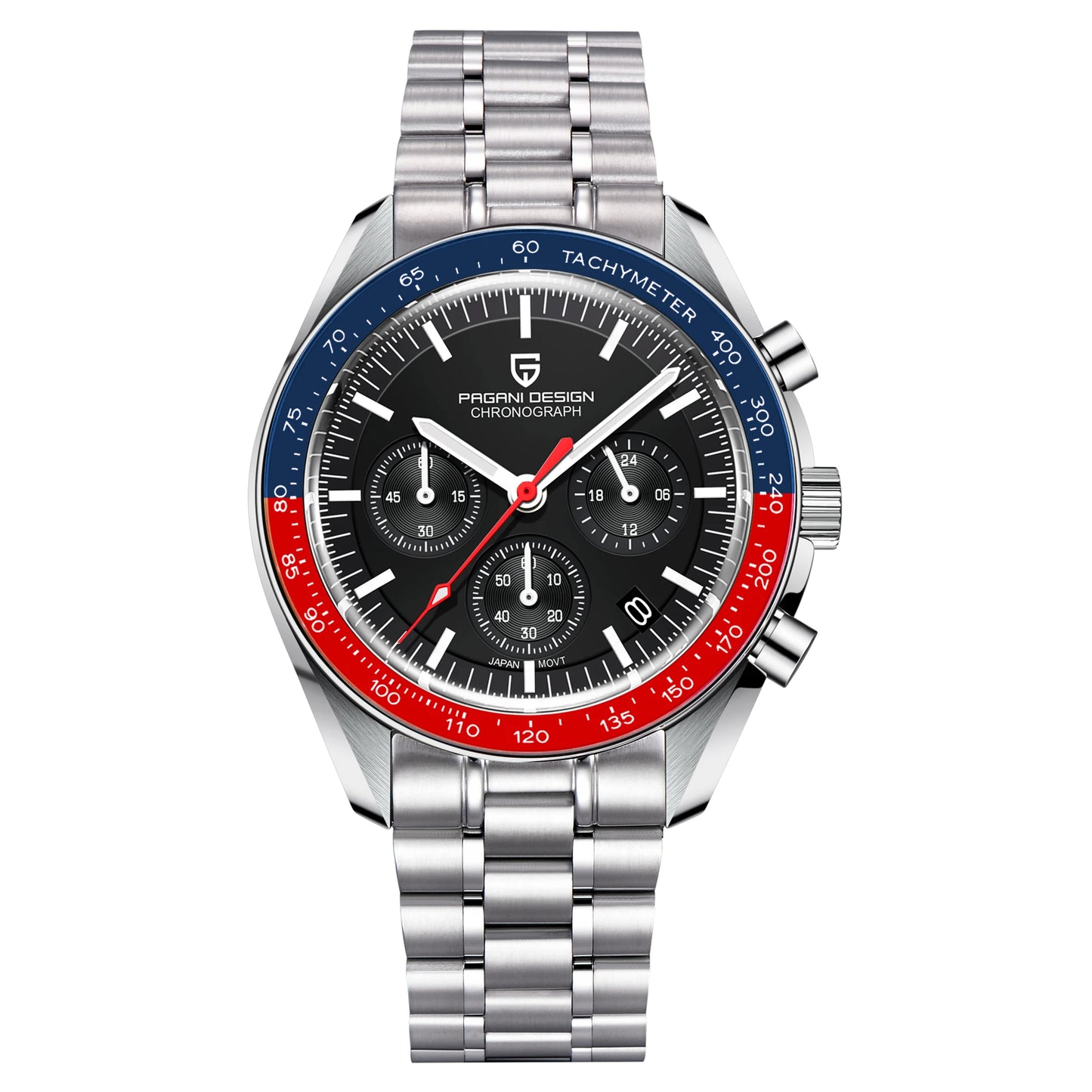 Pagani Design V5 Moon Mens Luxury Quartz Chronograph Watch