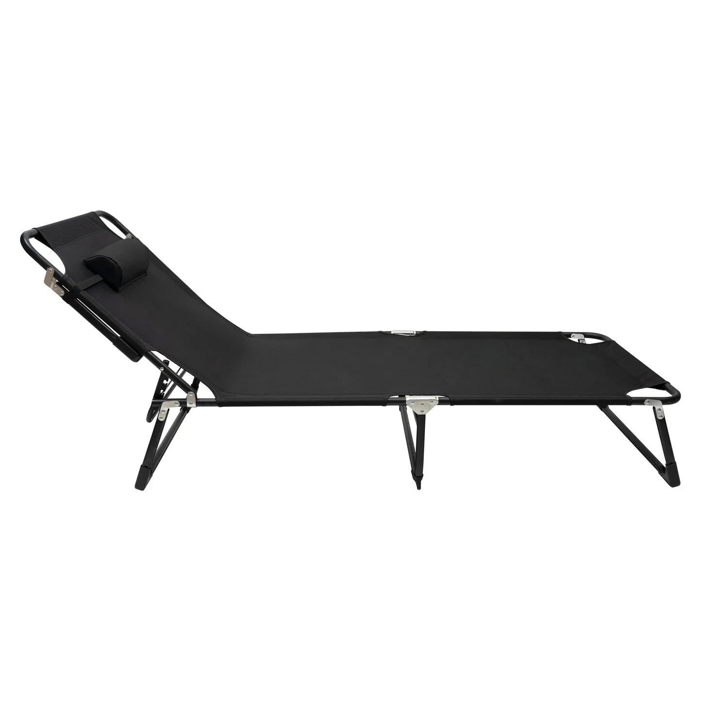 Bymaocar Portable Folding Camping Cot With 4 Positions