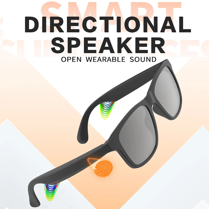 Smart Wireless Bluetooth Glasses for Music and Hands-Free Calls