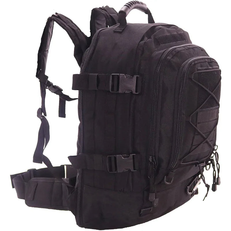 LQARMY 60L Military Tactical Backpack for Outdoor Travels