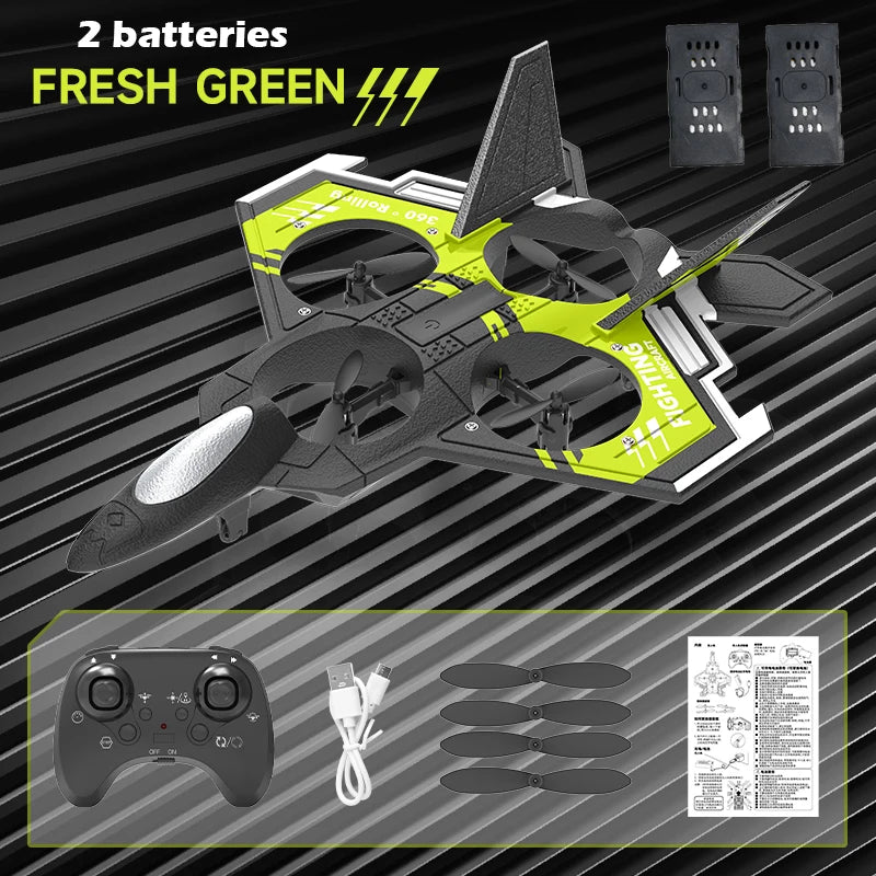 S98 RC Aircraft Fighter LED Light Glider Airplane Toys