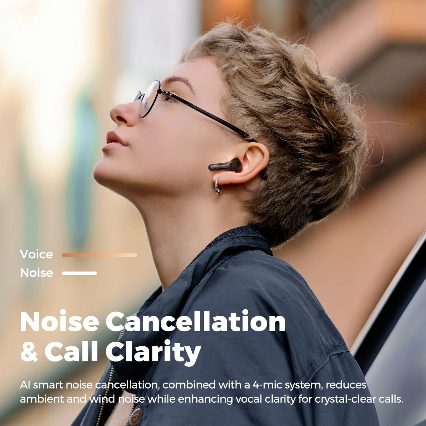 SoundPEATS Air5 Lite Wireless Earbuds with Hi-Res Audio