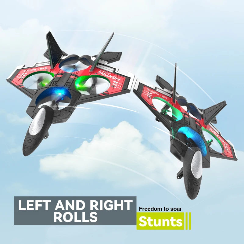S98 RC Aircraft Fighter LED Light Glider Airplane Toys