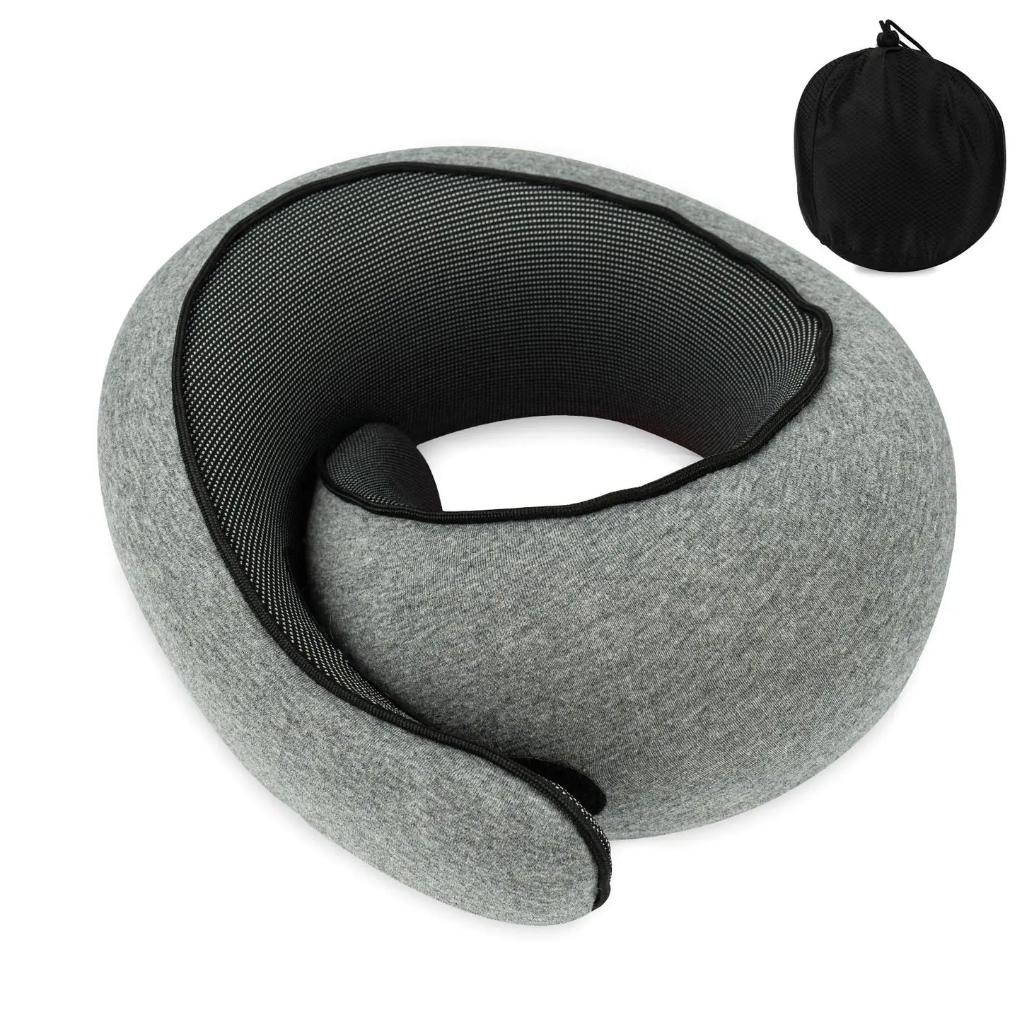Memory Foam Travel Neck Pillow for Airplanes FBA Fast Shipping