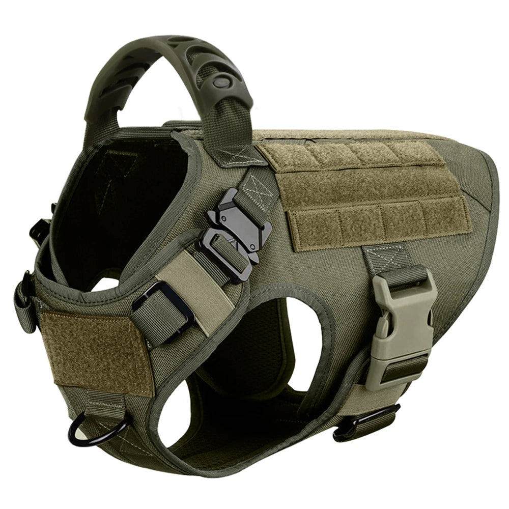 Large Dog Harness And Leash Set For German Shepherd Malinois