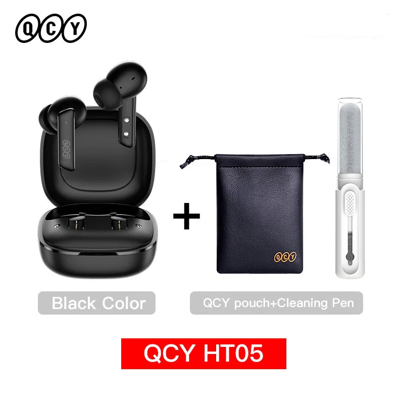 QCY HT05 ANC Wireless Earphone 40dB Noise Cancelling TWS