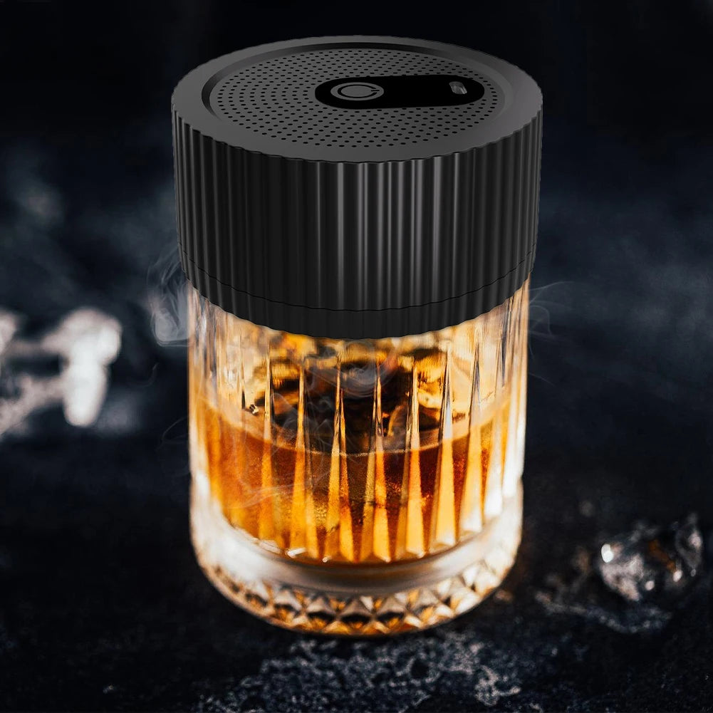 Electric Whiskey Smoker Kit with Six Flavor Wood Chips